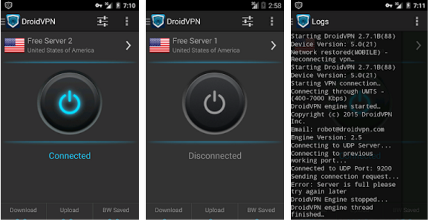 DroidVPN - Best VPN for Android