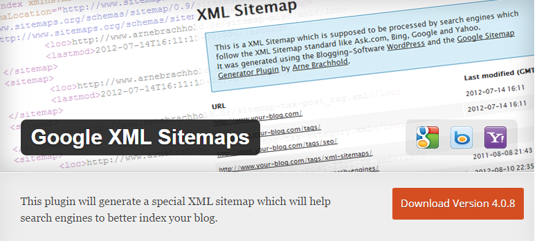 Google XML Sitemaps WordPress Plugin 2017