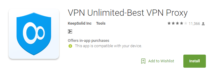 VPN Unlimited Apps for Android