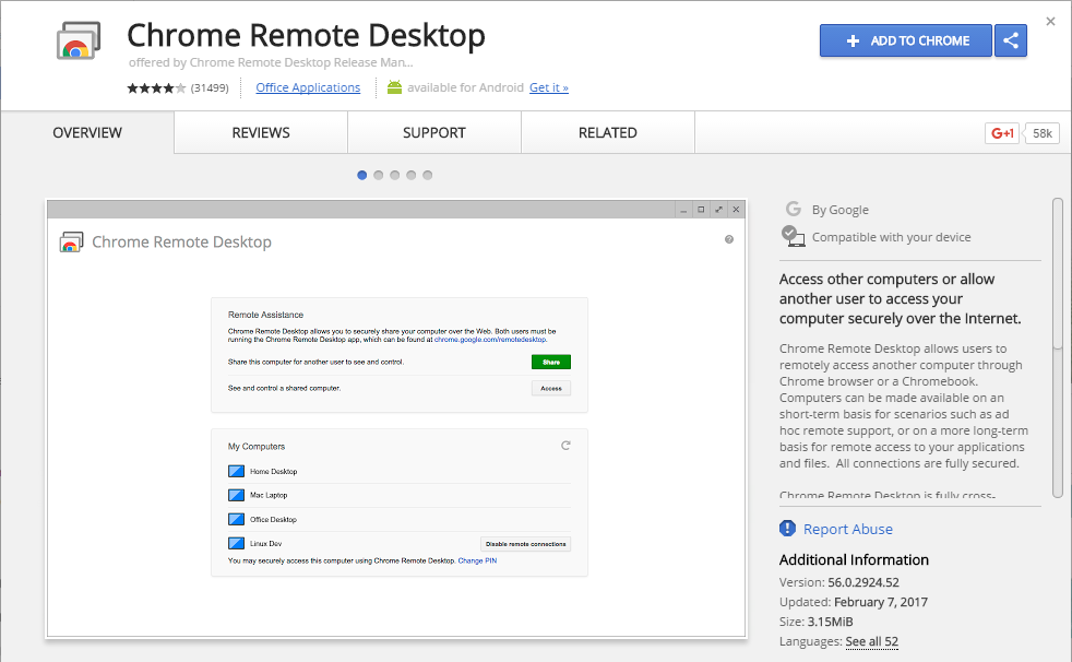 Crome Remote Desktop to Use iMessage on PC