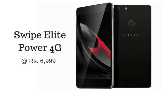 Swipe Elite Power 4G best buy phone in February 2017