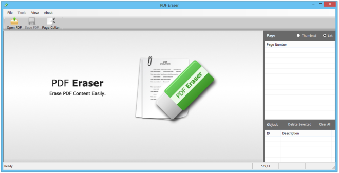 PDF Eraser - Free PDF Editor Windows 10