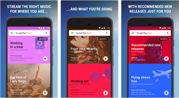 Google Play Music for free music downloader app