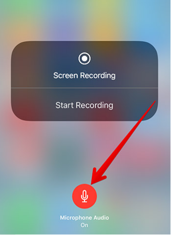 iPhone Screen Recording with audio