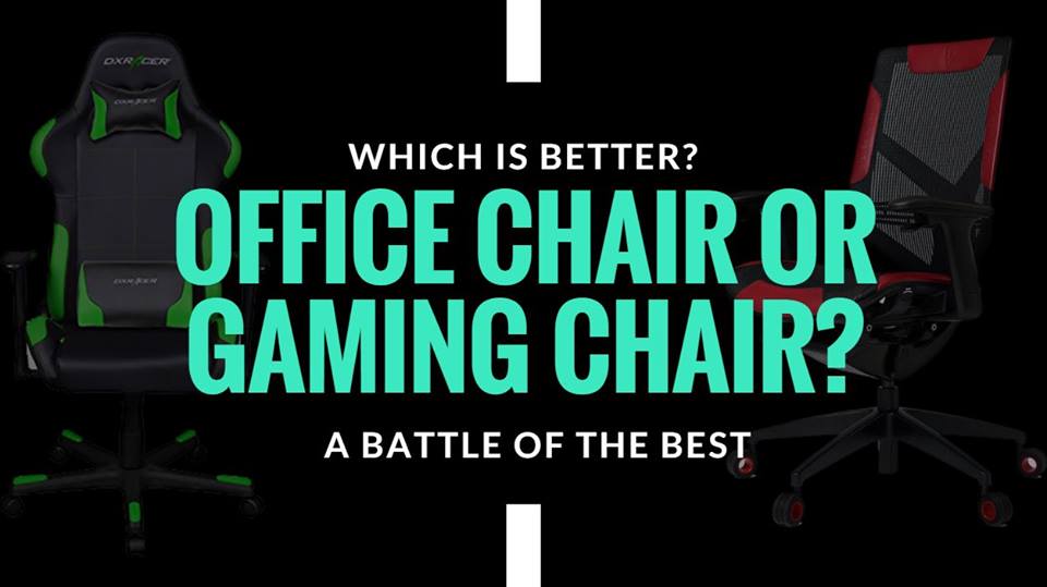 office chair vs gaming chair