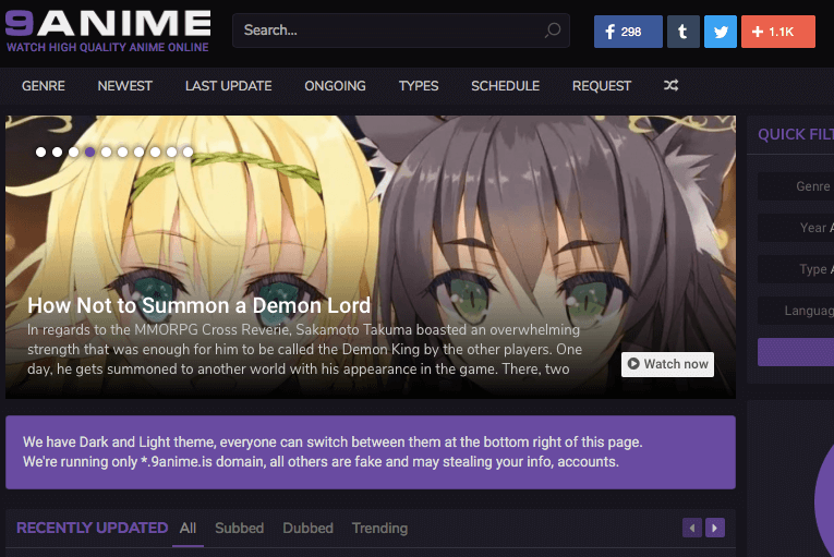 9anime free anime streaming site