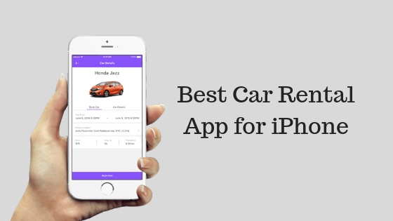 Car Rental App for iPhone