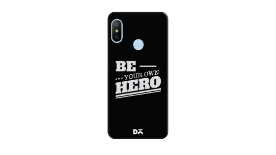 DailyObjects Quote Be Your Own hero blank case cover for Samsung Galaxy S9 Plus