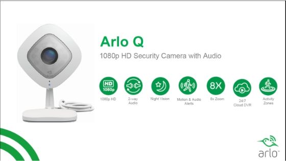 NetGear Arlo Q Smart Home Devices