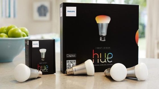 Philips Hue LED Lightbulbs Smart Home Devices