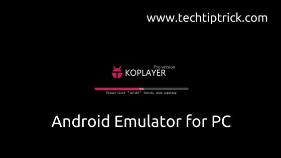 KoPlayer Android Emulator for PC