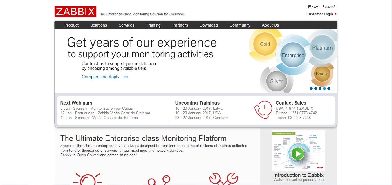 Zabbix Networking Monitoring Tool for Windows 10/7/8