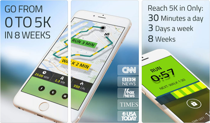 5K Runner best iphone running app