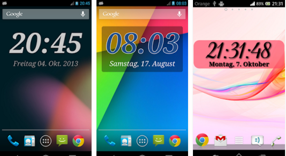 DIGI Clock Widget for Android