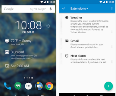 DashClock Widget for Android