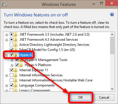 enable windows hyper v windows 7