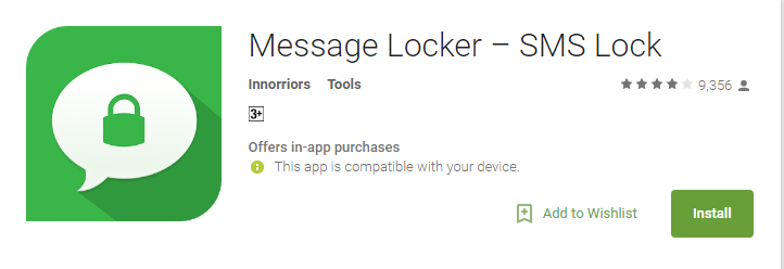 Message Loker App To Hide Text on Android Phone