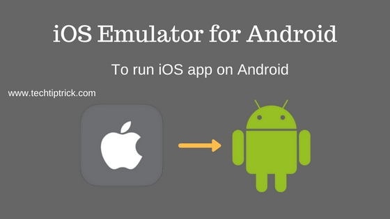 iOS emulator for Android