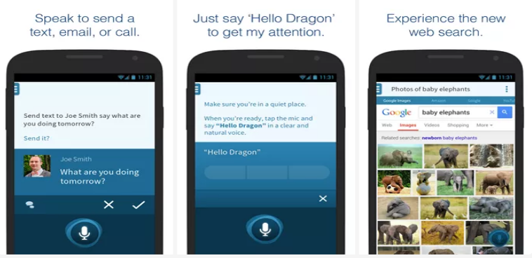 Dragon Mobile Assistant Android App