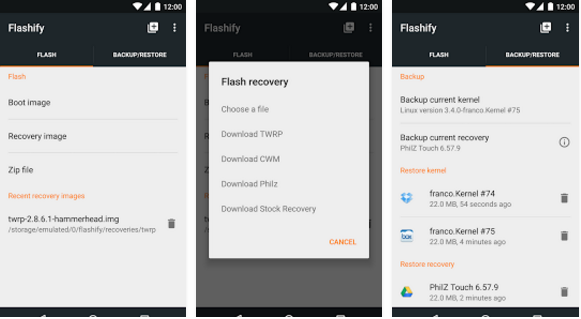 Flashify Best App for Rooting Android 2017