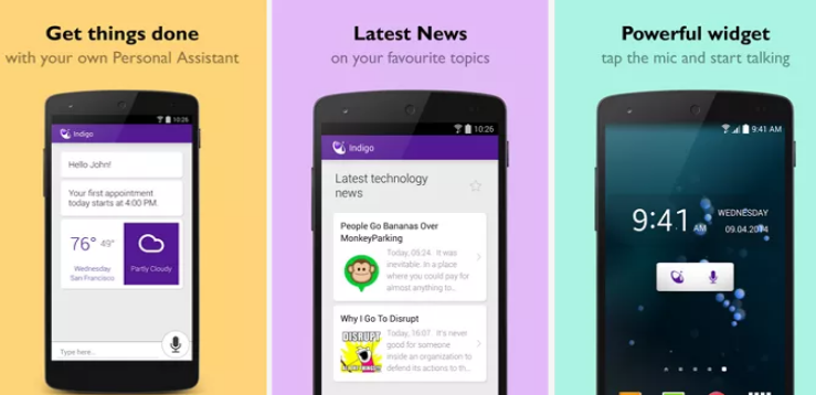 Indigo Virtual Assistant Android App