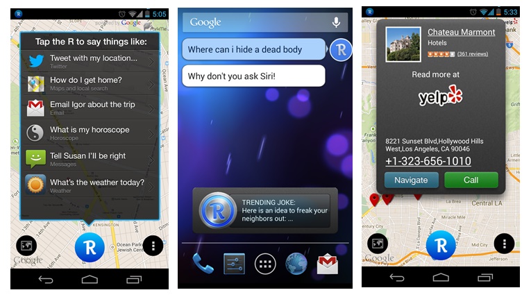 Robin – the Siri Challenger Android Assitant