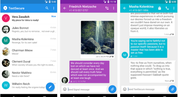 Signal Private Messenger App for Android