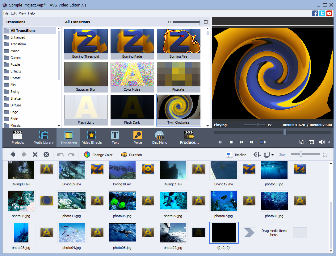 AVS Video Editor Software 2017