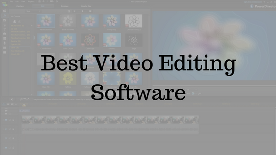 Best Video Editing Software 2017