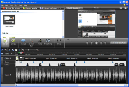 Camtasia Studio - Best game recording software