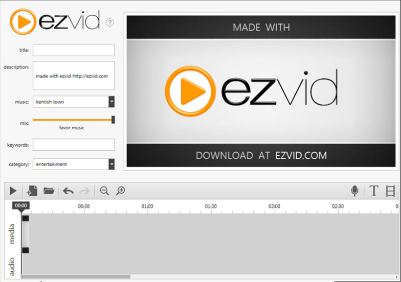 Ezvid video game recordering software