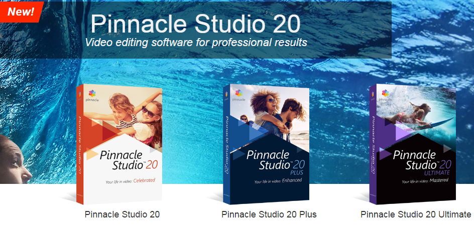 Pinnacle Studio Video Editing Software 2017