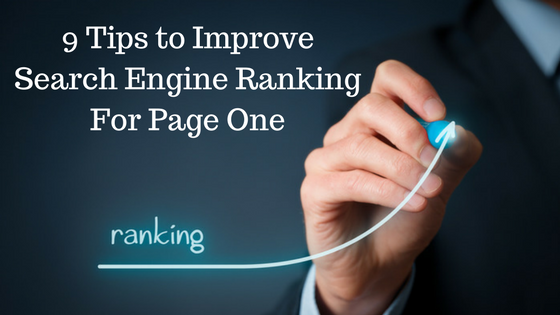 Improve Search Engine Ranking For Page One