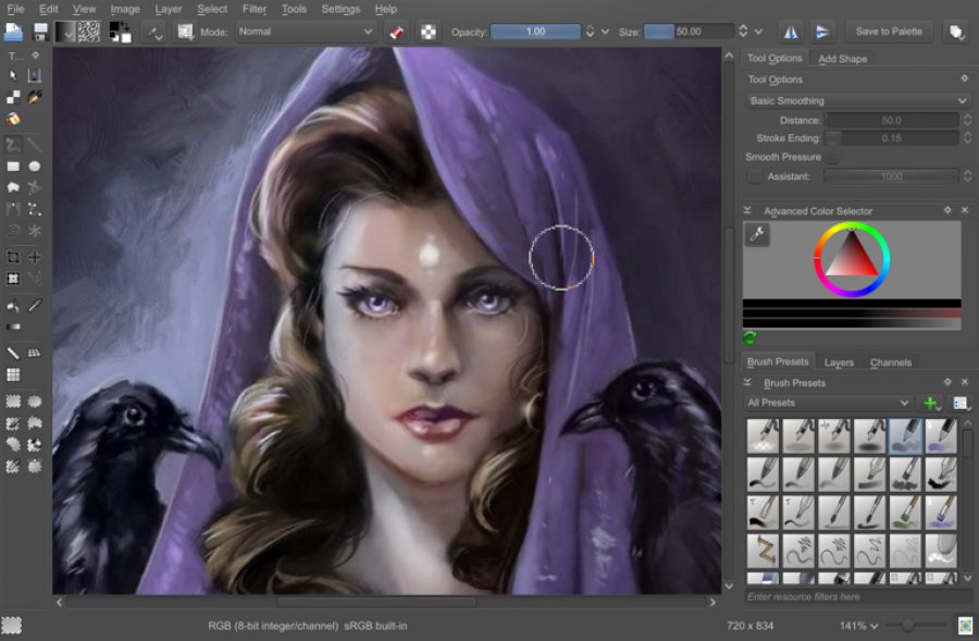 krita online photo editor