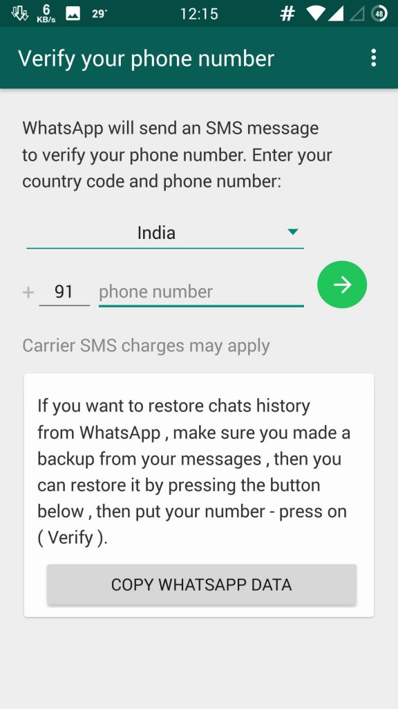 Download Latest version of GB Whatsapp APK Version 6.0