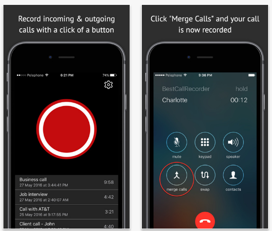 Best Call Recorder Pro for call recording iphone