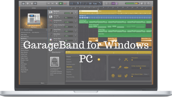 garageband free download for windows 10