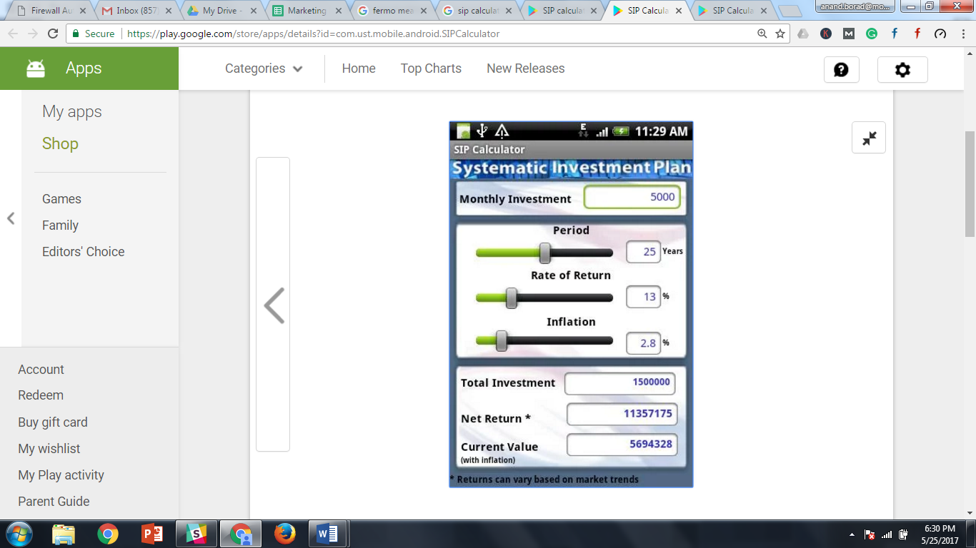 sip calculator android image