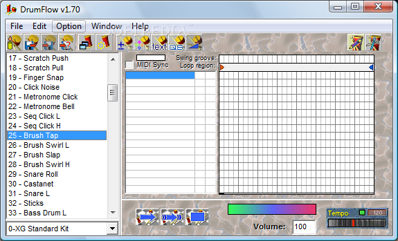 DrumFlow free beat making software