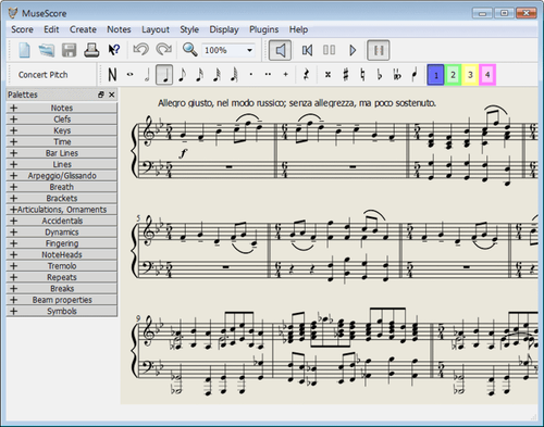 MuseScore best free beat making software