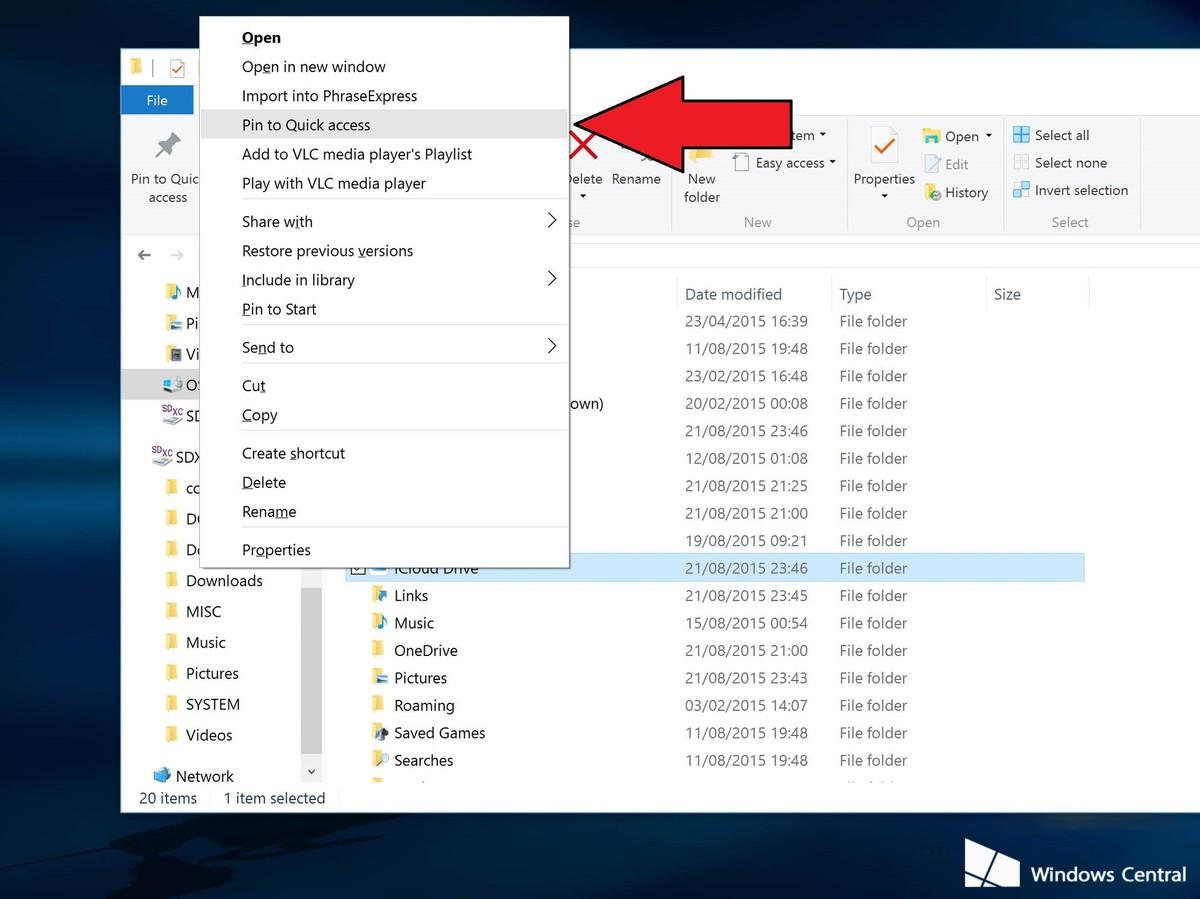 Explore the file explorer