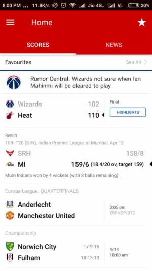 espn best android app