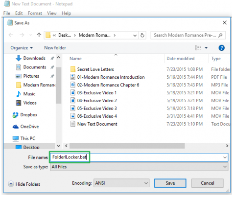 how to lock a folder on windows 10 image