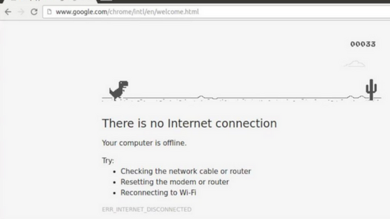 Ошибка net err internet disconnected на телефоне