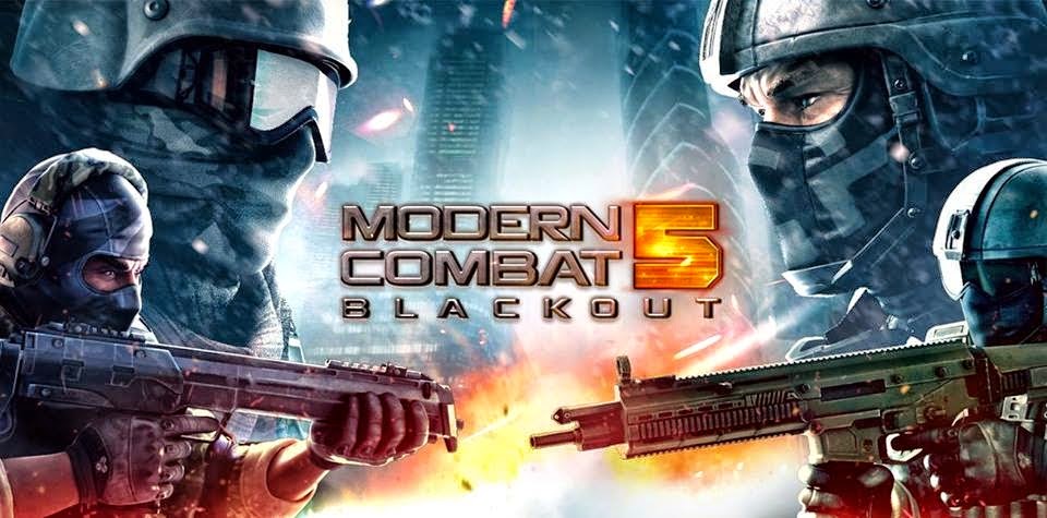 modern combat 5: blackout first person shooter android