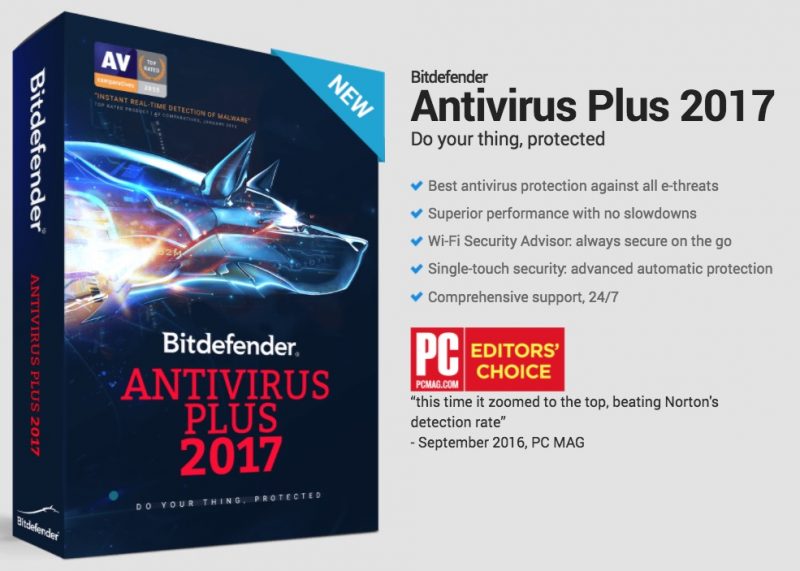 BitDefender Antivirus Plus