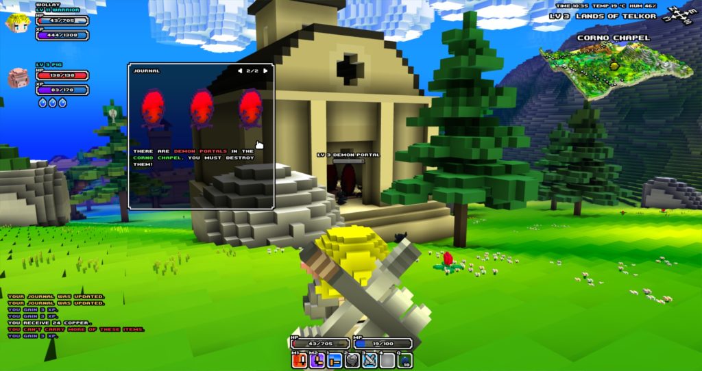 Cube World game like minecraft