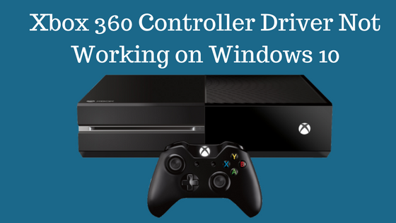 xbox 360 wireless controller driver for windows 10 download