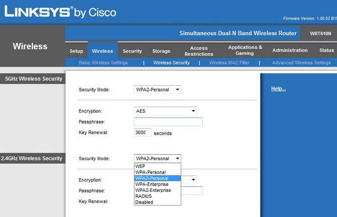 Cisco router login
