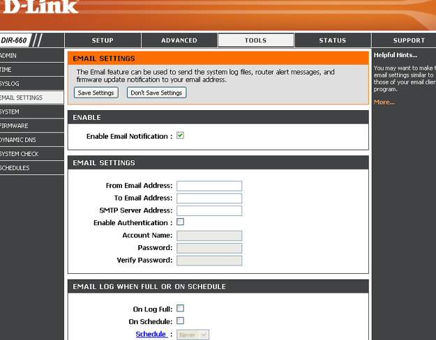 D-LINK ROUTER LOGIN